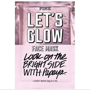 Victoria’s Secret Pink Let’s Glow Face Mask
